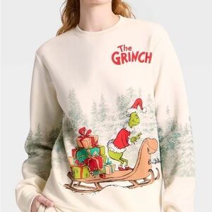 The Adult Grinch, Viral, Sold Out, Holiday Sweatshirt XXL NEW
